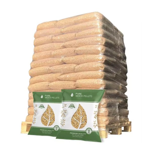 Pellets de madeira de faia 60 sacos x 15 kg – Lenha