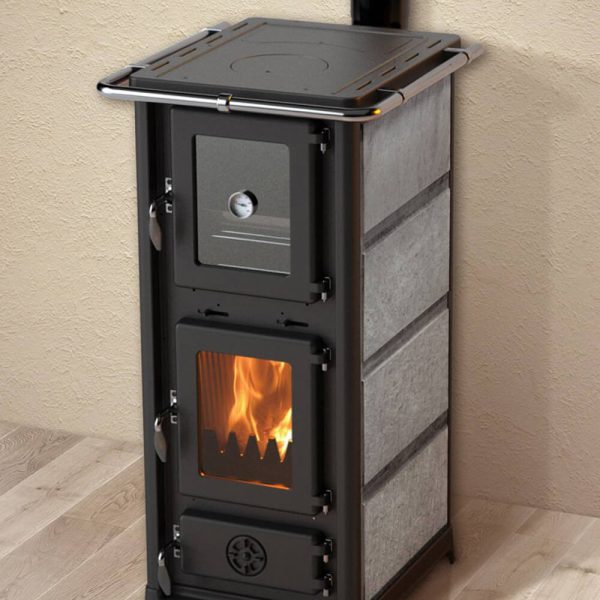 Fogão a lenha/carvão Olympia Plus 18kW – Lenha