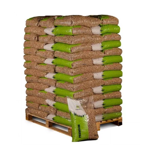 Pellets de madeira de faia 60 sacos x 15 kg – Lenha
