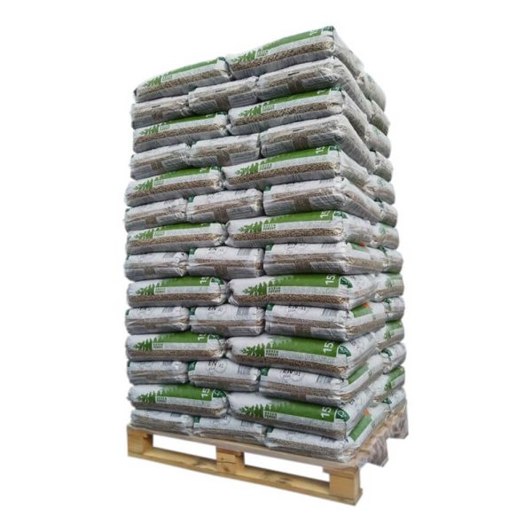 Pellet Green Forest – Palete de 70 sacos de 15 kg – Lenha 