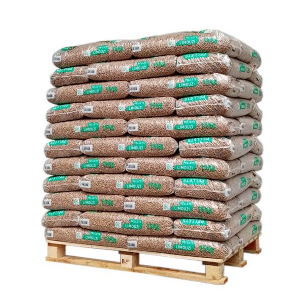 Pellet Limouzi – Palete de 66 sacos de 15 kg – Lenha 